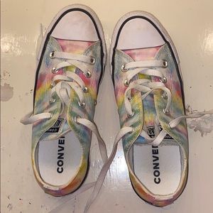 Pastel Tie-Dye Converse Sneakers (LIKE NEW)